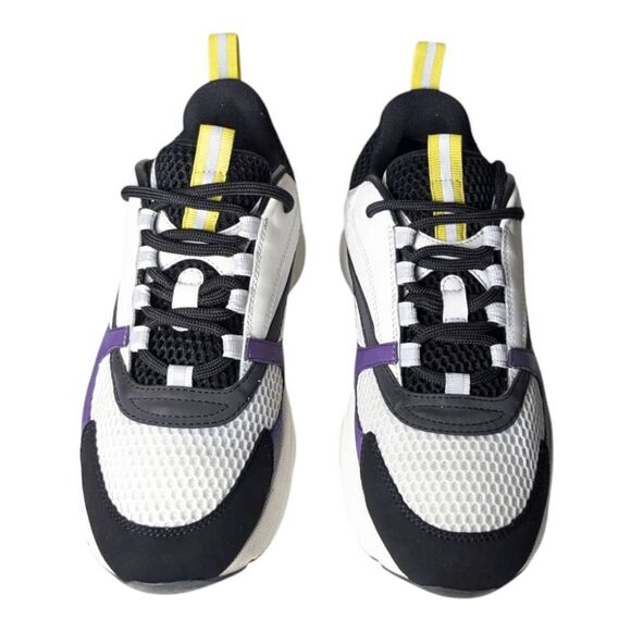 CHRISTIAN DIOR B22 'Violet White' Sneakers Size 40 - Picture 4 of 13